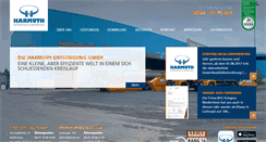 Desktop Screenshot of harmuth-entsorgung.de
