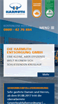 Mobile Screenshot of harmuth-entsorgung.de